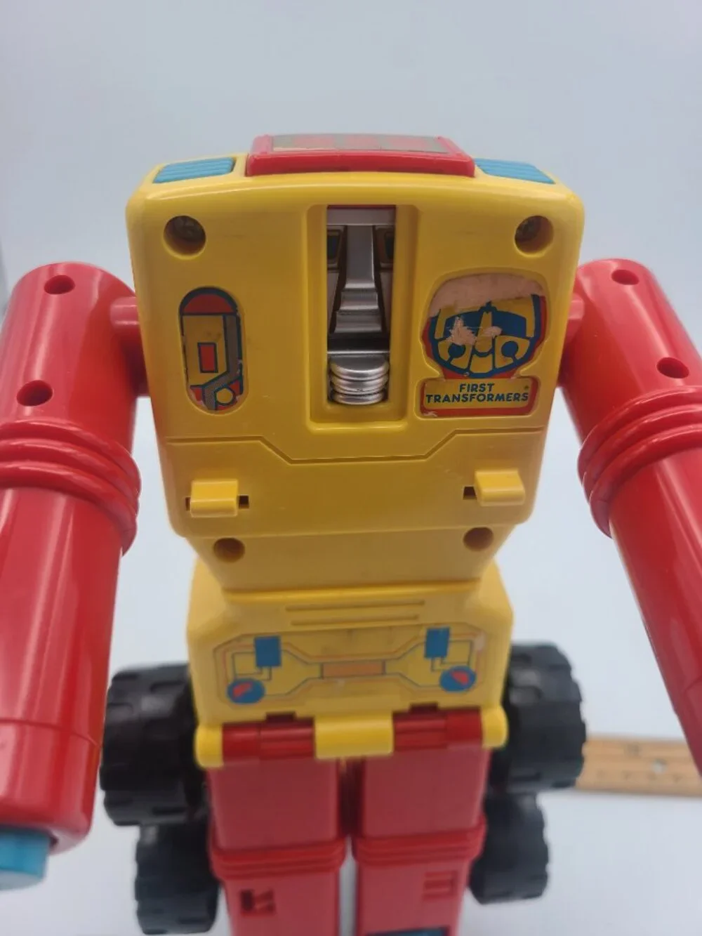 My First Transformers Dump Truck Action Figure Playskool 1986 Takara Vintage